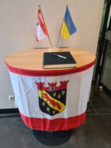 Reinickendorf zeigt seine Solidarität mit der Ukraine